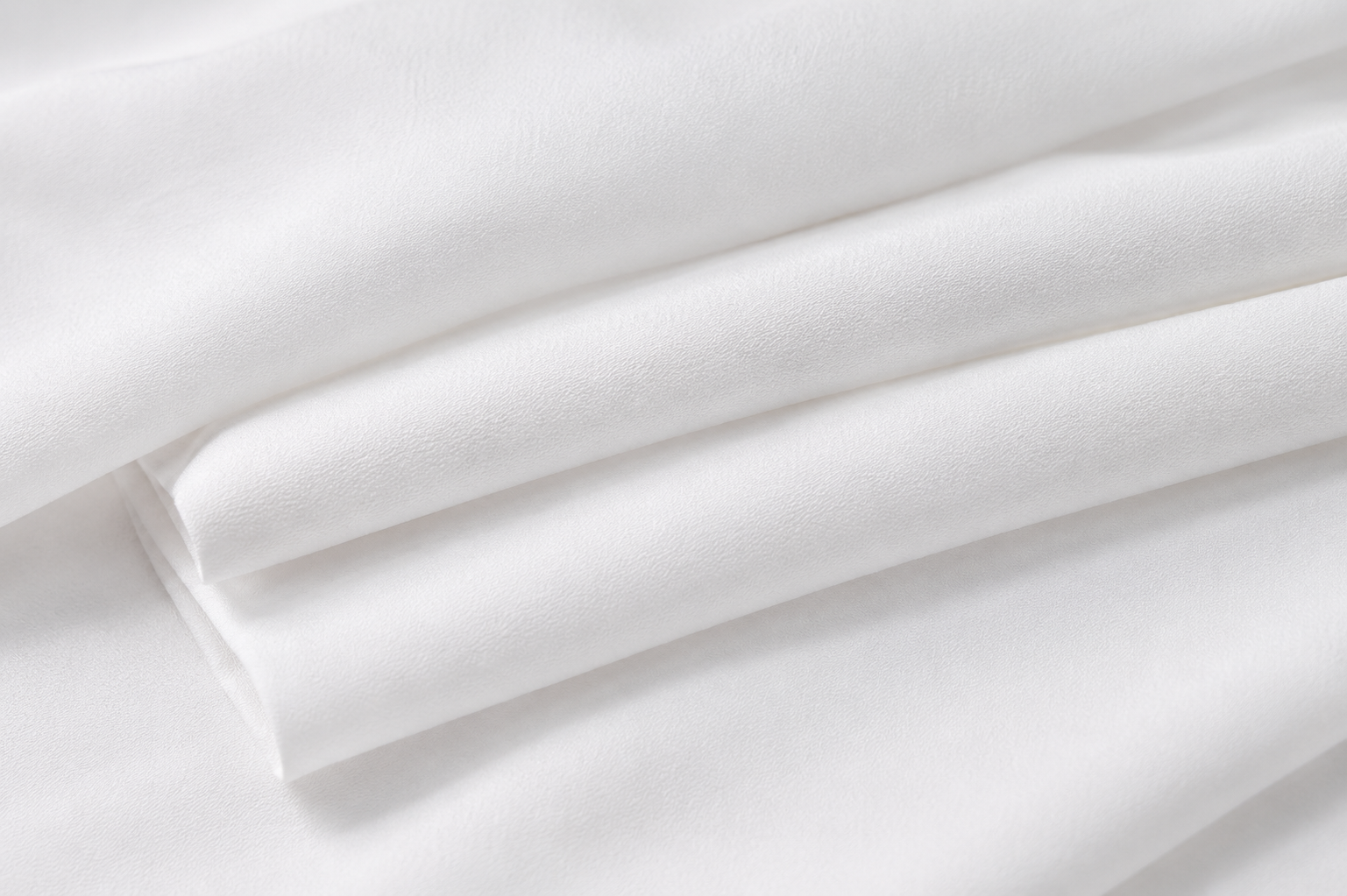 Women's Elegant White Midi Dress – Half Sleeve Polyester Wrap Dress